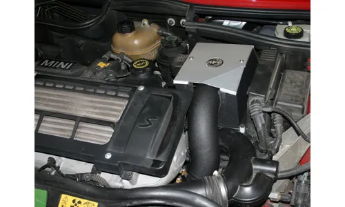 Система холодного впуска Rapid Induction, с фильтром Pro DRY S для MINI Cooper S (R53) 2002–2006 L4-1.6L (sc) W11 M/T Only, AFE Power — фото 7
