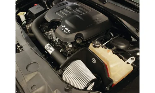 Система холодного впуска Magnum FORCE Stage-2, с фильтром Pro DRY S для Dodge Challenger/Charger/Chrysler 300 2011–2023 V6-3.6L, AFE Power — фото 5