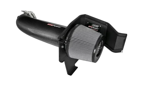 Система холодного впуска Track Series из углепластика, с фильтром Pro DRY S для Dodge Challenger/Charger/Chrysler 300C 2011–2023 V8-5.7L HEMI, AFE Power — фото 1