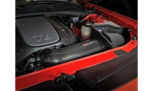 Система холодного впуска Track Series из углепластика, с фильтром Pro DRY S для Dodge Challenger/Charger/Chrysler 300C 2011–2023 V8-5.7L HEMI, AFE Power — фото 3