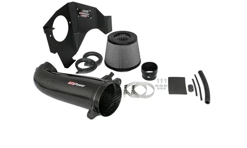 Система холодного впуска Track Series из углепластика, с фильтром Pro DRY S для Dodge Challenger/Charger/Chrysler 300C 2011–2023 V8-5.7L HEMI, AFE Power — фото 4