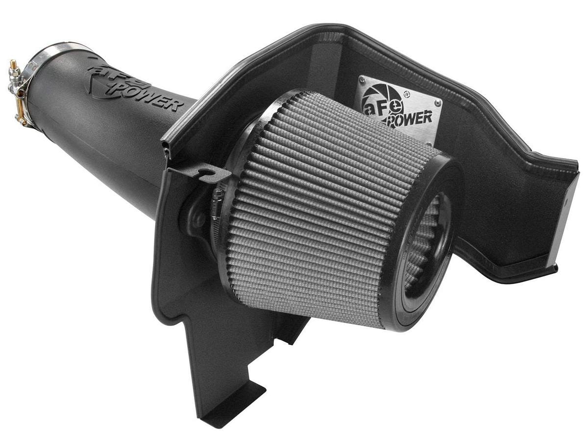 Система холодного впуска Magnum FORCE Stage-2, с фильтром Pro DRY S для Dodge Challenger/Charger/ Chrysler 300 SRT8/SRT 2011–2023 V8-6.4L HEMI, AFE Power — фото 1