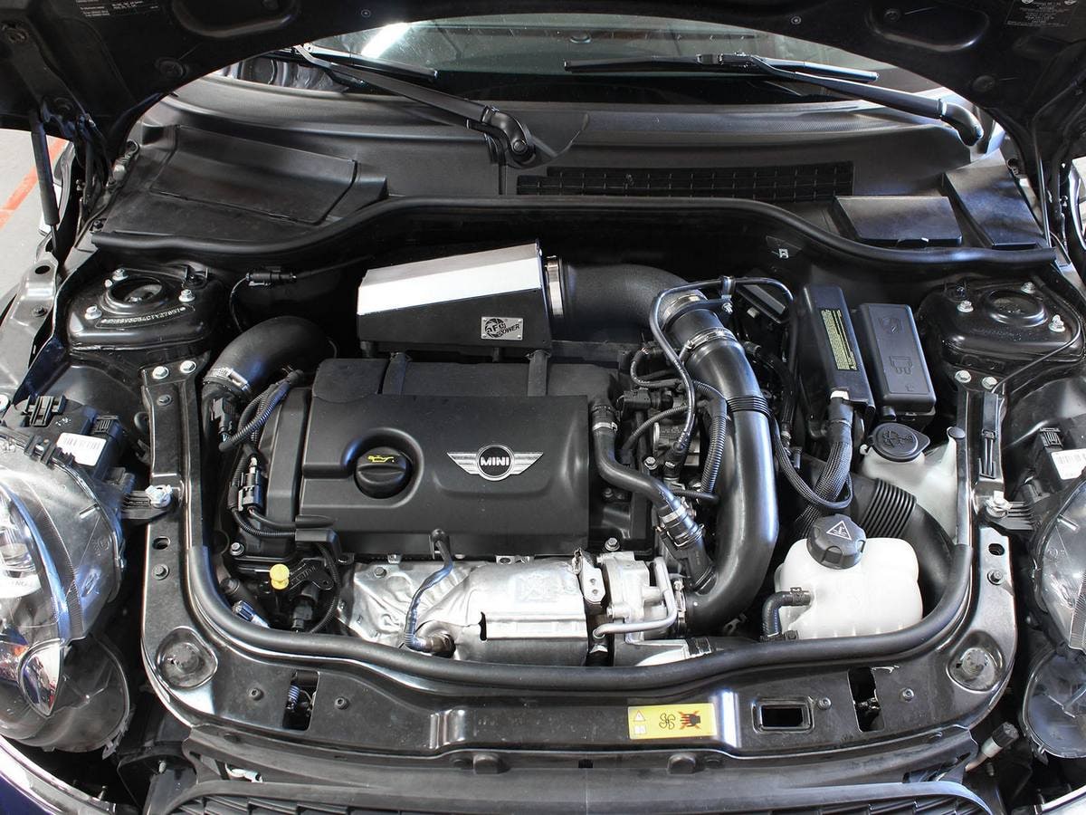 Система холодного впуска Rapid Induction, с фильтром Pro DRY S для MINI Cooper Countryman S (R60) 2011–2016 L4-1.6L (t) N18, AFE Power — фото 6