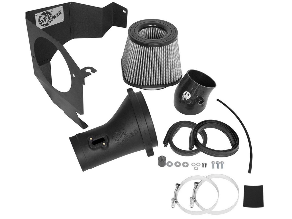 Система холодного впуска Magnum FORCE Stage-2, с фильтром Pro DRY S для Dodge Challenger/Charger SRT Hellcat 2015–2016 V8-6.2L (sc), AFE Power — фото 3