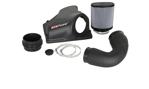 Система холодного впуска Rapid Induction, с фильтром Pro DRY S, чёрное исполнение для BMW 330i/430i (F3X) 2016–2020 L4-2.0L (t) B46/B48, AFE Power — фото 2