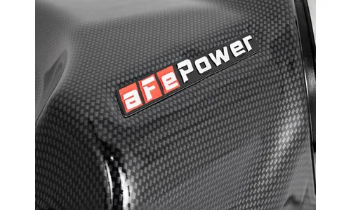 Система холодного впуска Rapid Induction, с фильтром Pro DRY S, с крышкой с отделкой под углепластик для BMW 330i/430i (F3X) 2016–2020 L4-2.0L (t) B46/B48, AFE Power — фото 6
