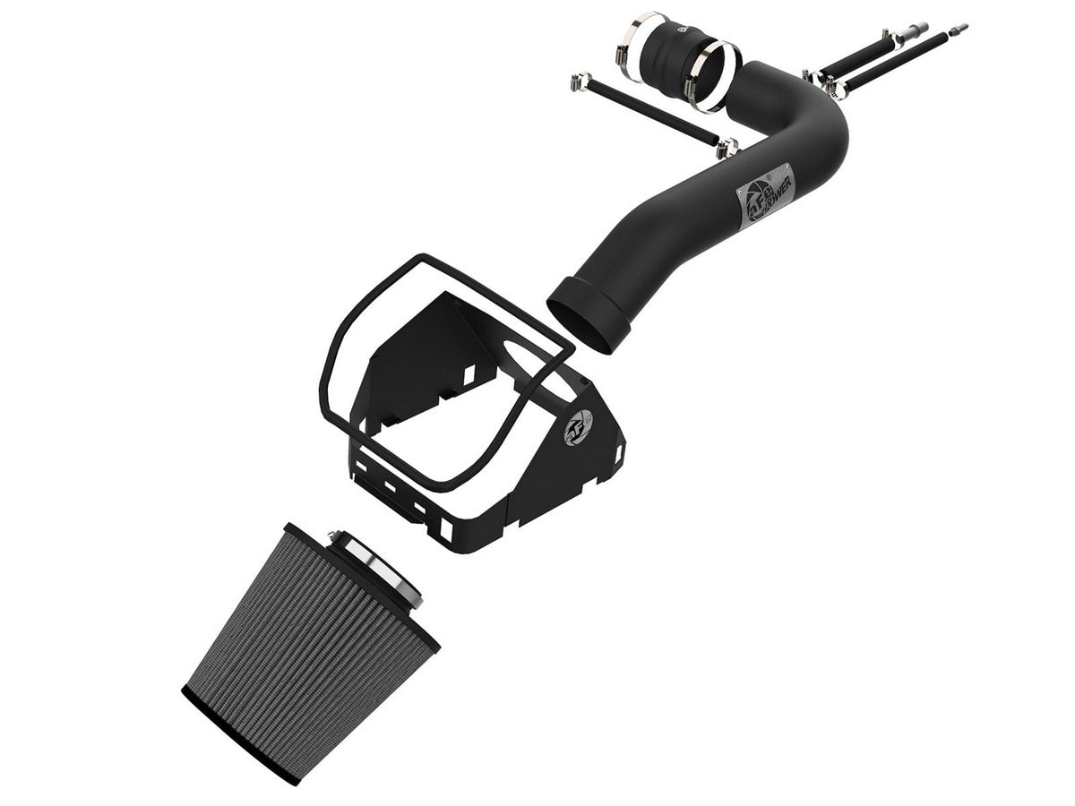 Система холодного впуска Rapid Induction, с фильтром Pro DRY S для Ford Super Duty F-250/F-350 2017–2019 V8-6.2L, AFE Power — фото 2