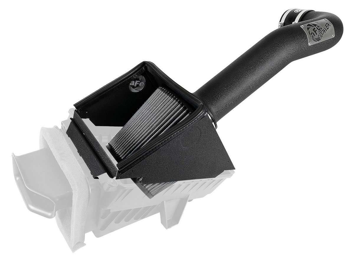 Система холодного впуска Rapid Induction, с фильтром Pro DRY S для Chevrolet/GMC Silverado/Sierra 1500 2014–2019 Tahoe/Suburban/Yukon/XL/Escalade 2015–2020 V8-5.3L/6.2L, AFE Power — фото 1