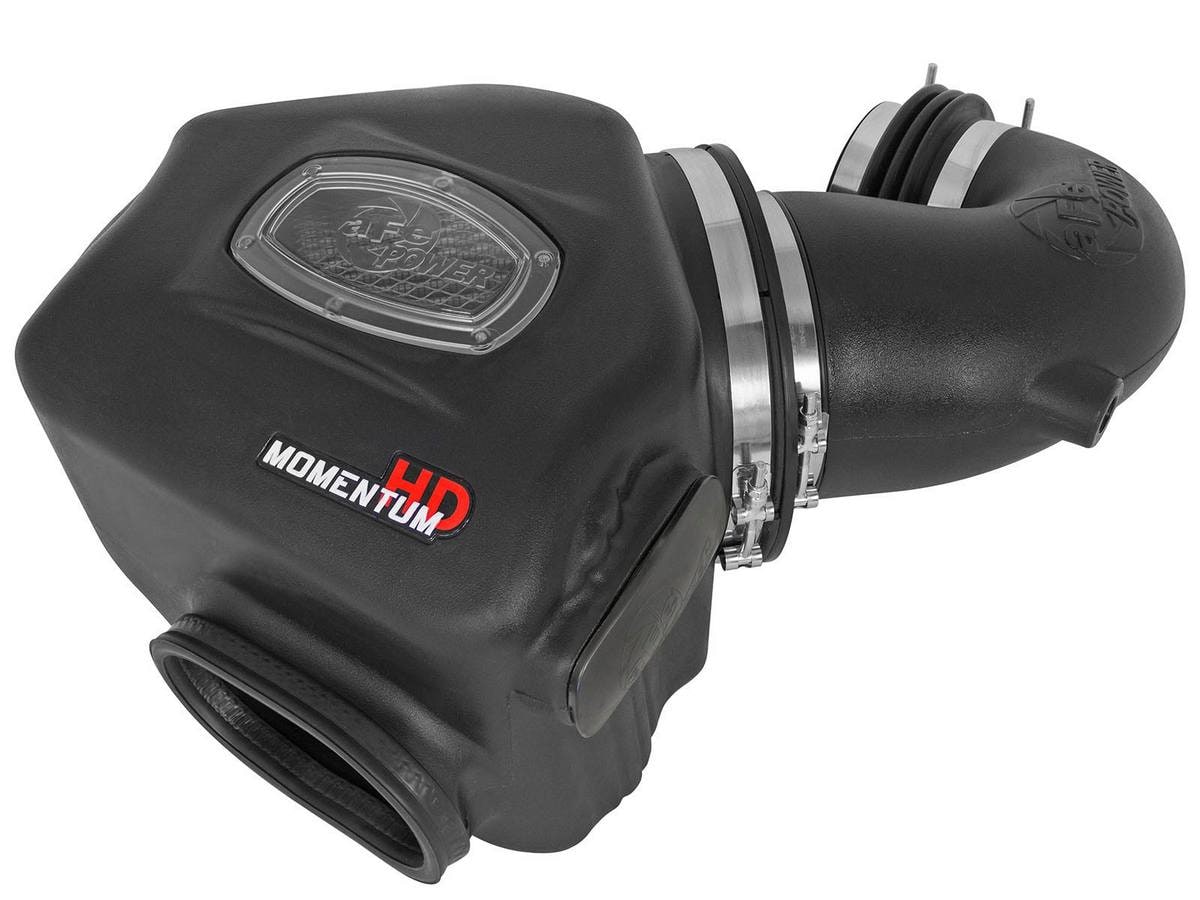 Система холодного впуска Momentum HD, с фильтром Pro DRY S для Dodge Diesel Trucks 1994–2002 L6-5.9L (td), AFE Power — фото 1