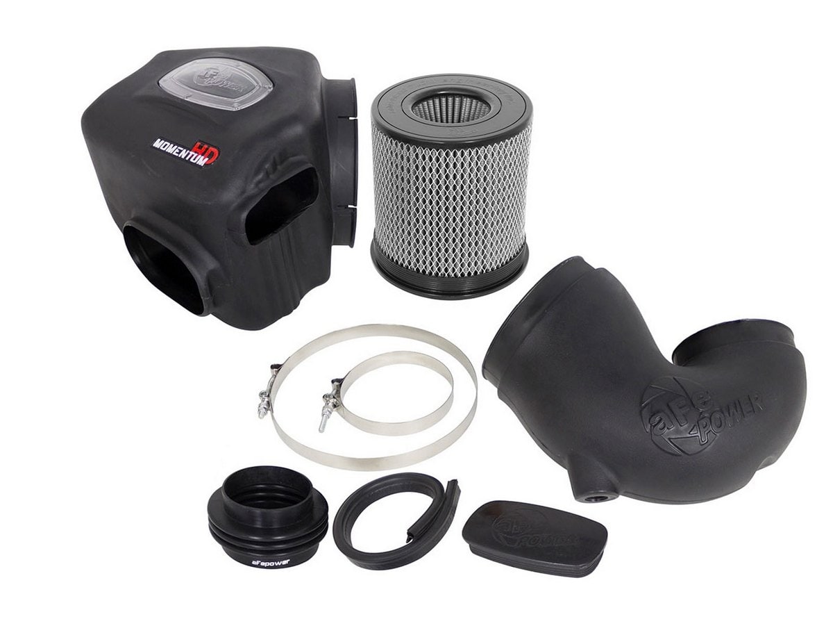 Система холодного впуска Momentum HD, с фильтром Pro DRY S для Dodge Diesel Trucks 1994–2002 L6-5.9L (td), AFE Power — фото 3