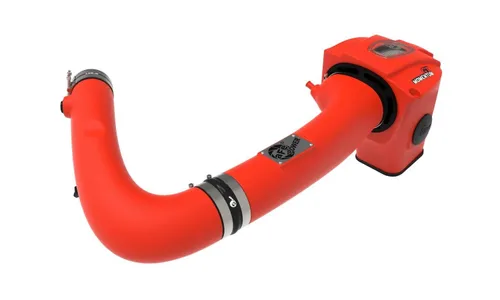 Система холодного впуска Momentum GT Red Edition, с фильтром Pro DRY S для Dodge Challenger/Charger/Chrysler 300 2011–2023 V6-3.6L, AFE Power — фото 4