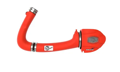 Система холодного впуска Momentum GT Red Edition, с фильтром Pro DRY S для Dodge Challenger/Charger/Chrysler 300 2011–2023 V6-3.6L, AFE Power — фото 6