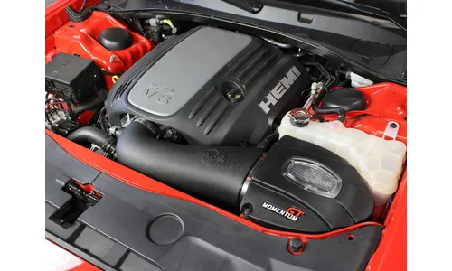 Система холодного впуска Momentum GT, с фильтром Pro DRY S для Dodge Challenger/Charger R/T 2011–2023 V8-5.7L HEMI, AFE Power — фото 2