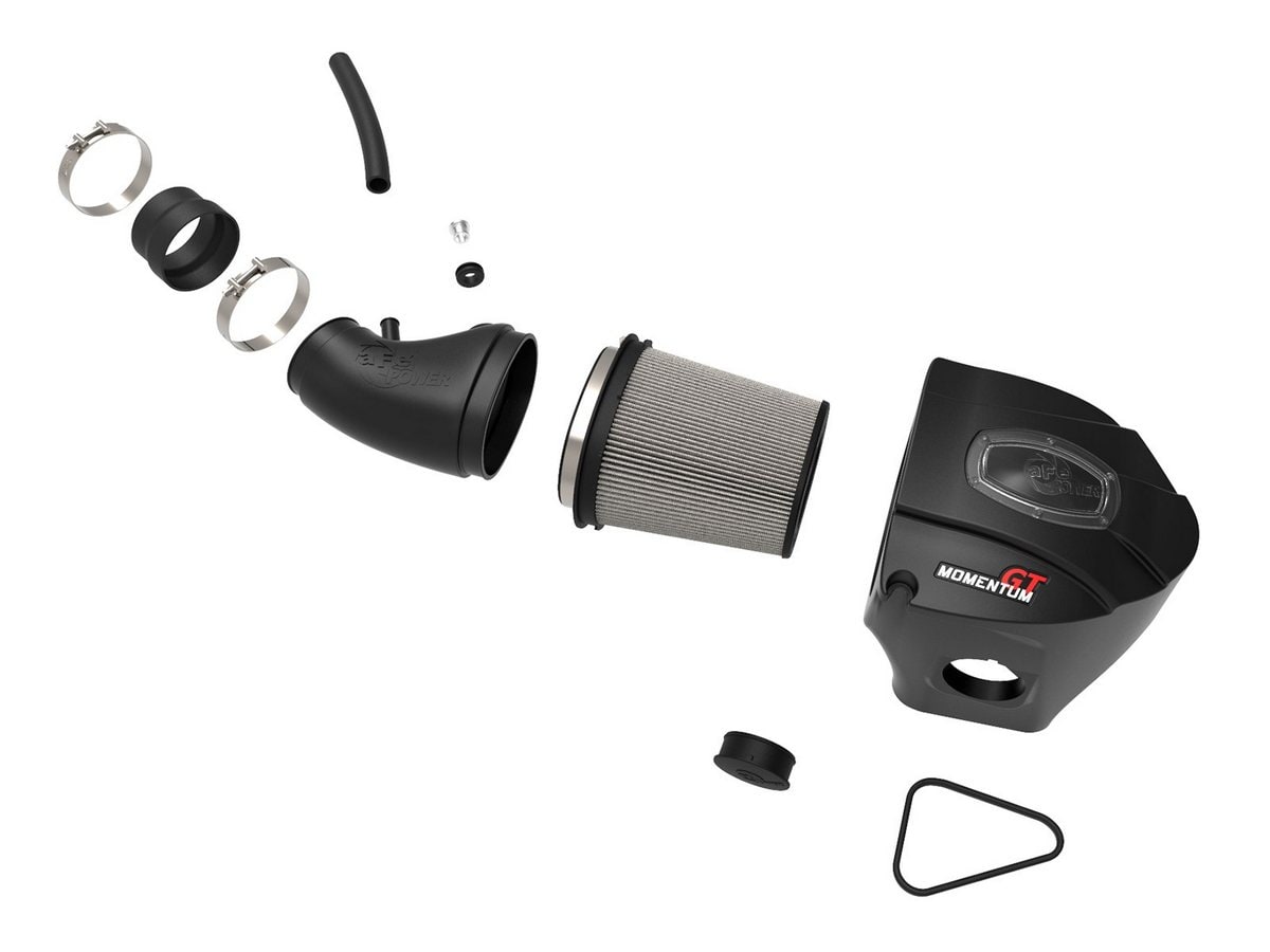 Система холодного впуска Momentum GT, с фильтром Pro DRY S для Dodge Challenger/Charger/Chrysler 300 SRT8/SRT 2011–2023 V8-6.4L HEMI, AFE Power — фото 2