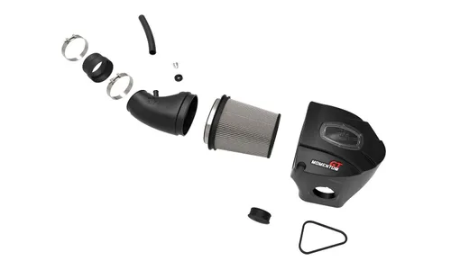 Система холодного впуска Momentum GT, с фильтром Pro DRY S для Dodge Challenger/Charger/Chrysler 300 SRT8/SRT 2011–2023 V8-6.4L HEMI, AFE Power — фото 2