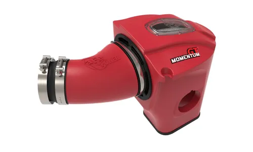 Система холодного впуска Momentum GT Red Edition, с фильтром Pro DRY S для Dodge Challenger/Charger/Chrysler 300 SRT8/SRT 2011–2023 V8-6.4L HEMI, AFE Power — фото 4