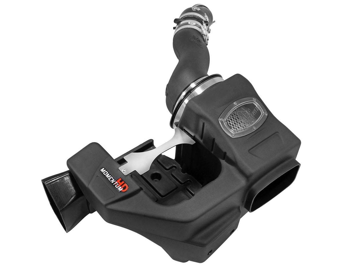 Система холодного впуска Momentum HD, с фильтром Pro DRY S для Ford Diesel Trucks 1999–2003 V8-7.3L (td), AFE Power — фото 1