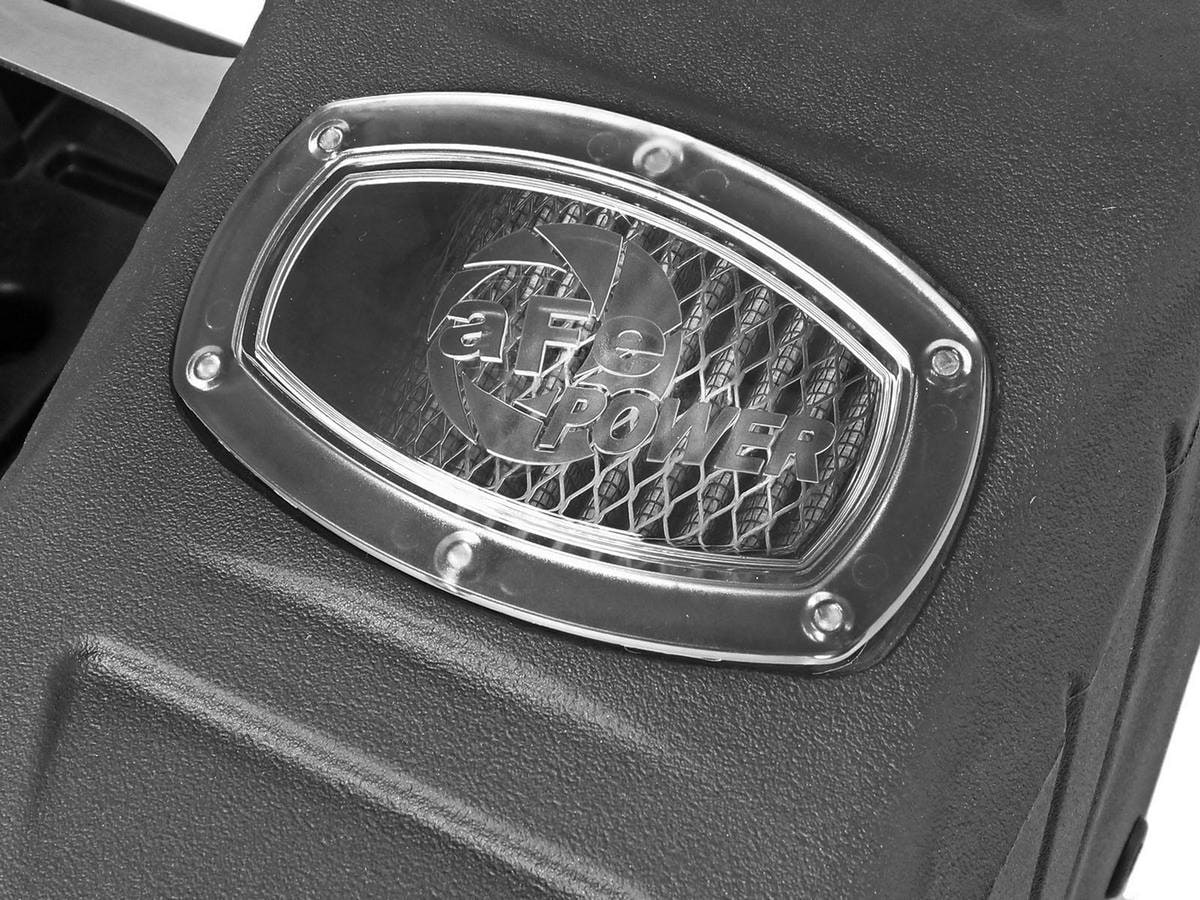 Система холодного впуска Momentum HD, с фильтром Pro DRY S для Ford Diesel Trucks 1999–2003 V8-7.3L (td), AFE Power — фото 6