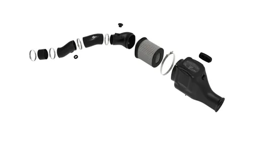 Система холодного впуска Momentum HD, с фильтром Pro DRY S для Ford Diesel Trucks 2003–2007 V8-6.0L (td), AFE Power — фото 2