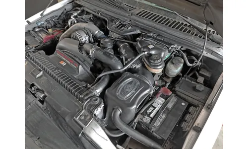 Система холодного впуска Momentum HD, с фильтром Pro DRY S для Ford Diesel Trucks 2003–2007 V8-6.0L (td), AFE Power — фото 3