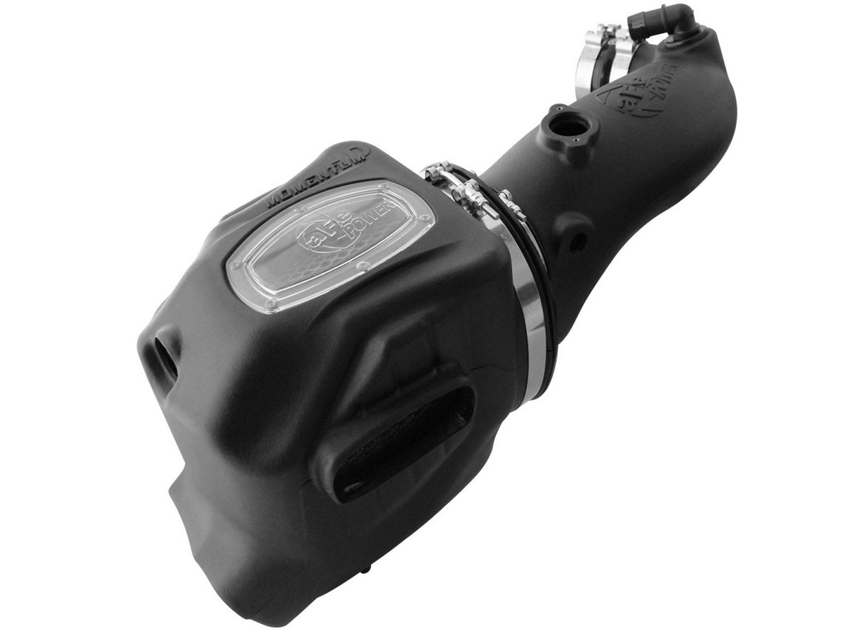 Система холодного впуска Momentum HD, с фильтром Pro DRY S для Ford Diesel Trucks 2008–2010 V8-6.4L (td), AFE Power — фото 1
