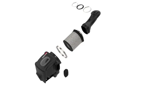 Система холодного впуска Momentum HD, с фильтром Pro DRY S для Ford Diesel Trucks 2011–2016 V8-6.7L (td), AFE Power — фото 2