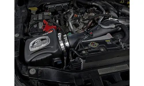Система холодного впуска Momentum HD, с фильтром Pro DRY S для Ford Diesel Trucks 2011–2016 V8-6.7L (td), AFE Power — фото 3
