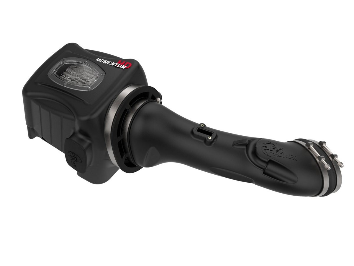 Система холодного впуска Momentum HD, с фильтром Pro DRY S для Ford Diesel Trucks 2011–2016 V8-6.7L (td), AFE Power — фото 4