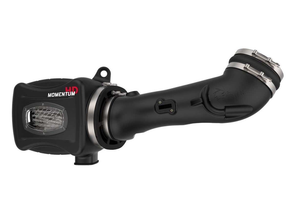 Система холодного впуска Momentum HD, с фильтром Pro DRY S для Ford Diesel Trucks 2011–2016 V8-6.7L (td), AFE Power — фото 6