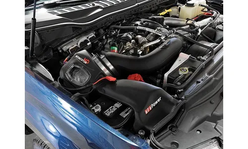 Система холодного впуска Momentum HD, с фильтром Pro DRY S для Ford Diesel Trucks 2017–2019 V8-6.7L (td), AFE Power — фото 3