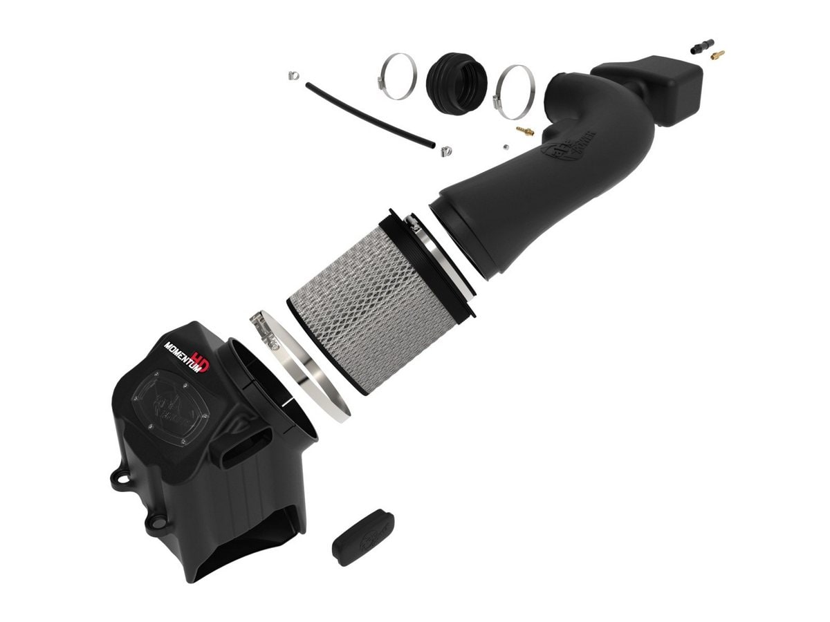 Система холодного впуска Momentum GT, с фильтром Pro DRY S для Ford Super Duty F-250/F-350 2017–2019 V8-6.2L, AFE Power — фото 3