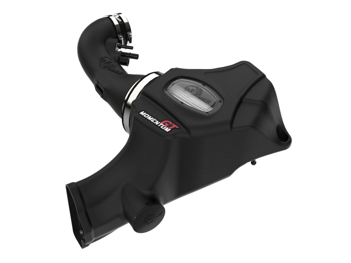 Система холодного впуска Momentum GT, с фильтром Pro DRY S для Ford Mustang GT 2015–2017 V8-5.0L, AFE Power — фото 1