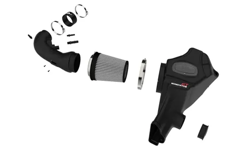 Система холодного впуска Momentum GT, с фильтром Pro DRY S для Ford Mustang GT 2015–2017 V8-5.0L, AFE Power — фото 2