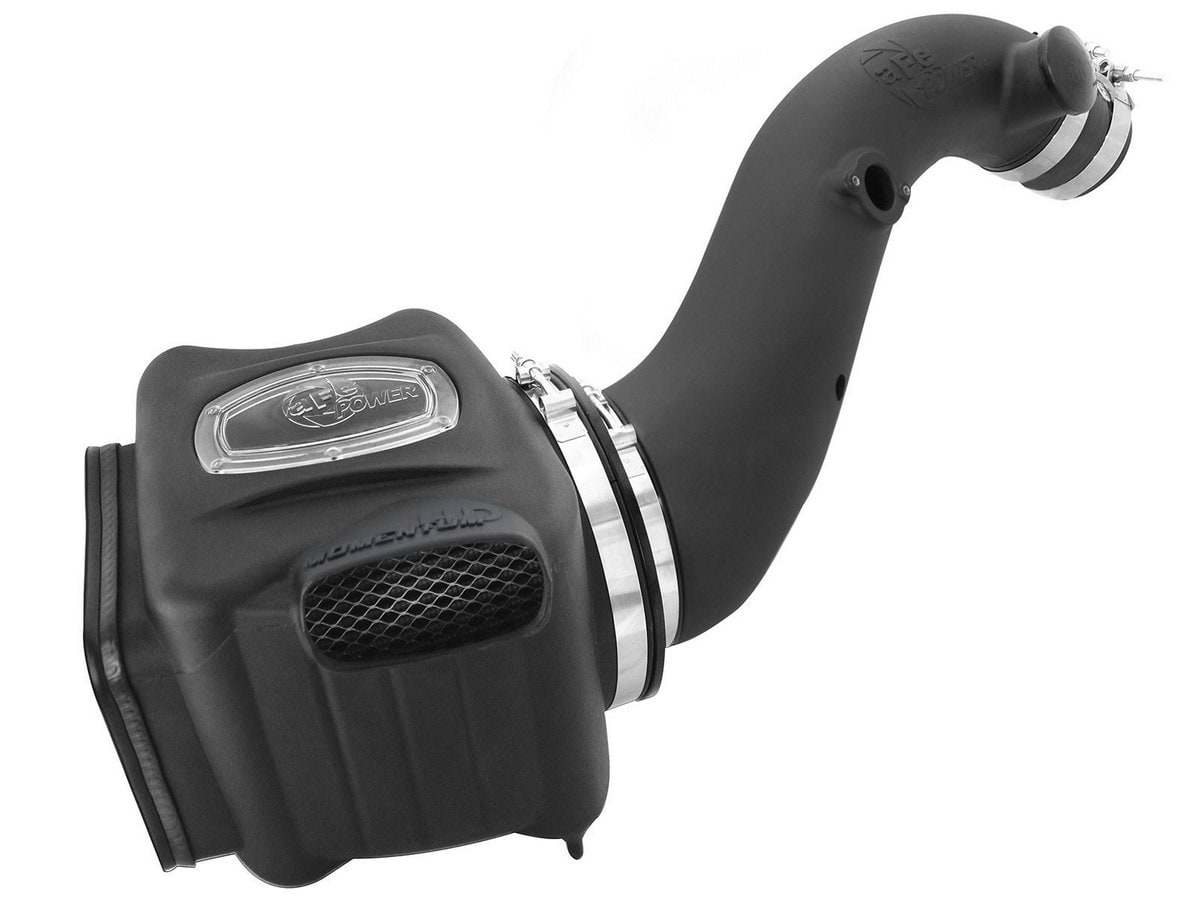 Система холодного впуска Momentum HD, с фильтром Pro DRY S для Chevrolet/GMC Diesel Trucks 2001–2004 V8-6.6L (td) LB7, AFE Power — фото 1