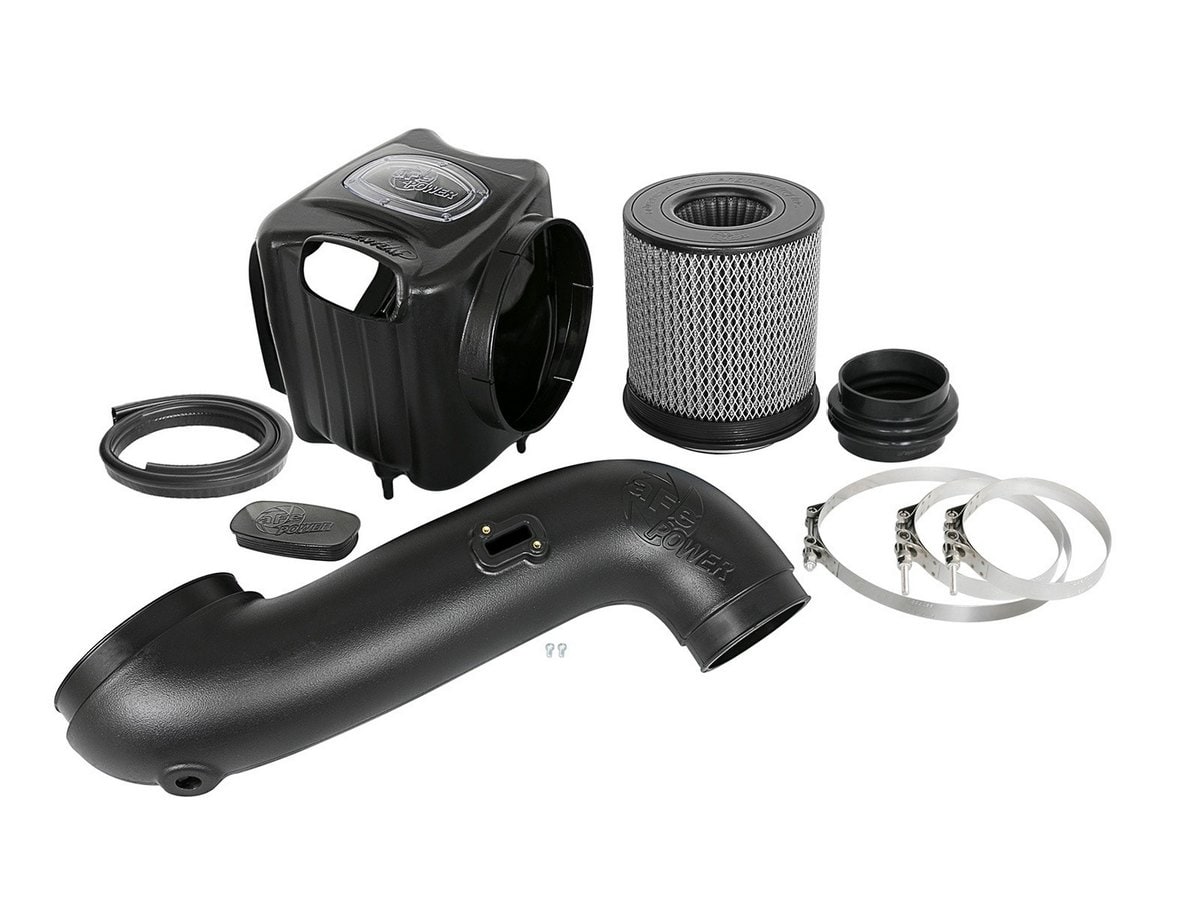 Система холодного впуска Momentum HD, с фильтром Pro DRY S для Chevrolet/GMC Diesel Trucks 07.5-10 V8-6.6L (td) LMM, AFE Power — фото 2