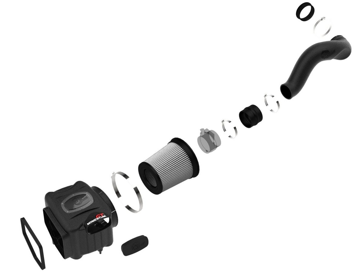 Система холодного впуска Momentum GT, с фильтром Pro DRY S для Chevrolet/GMC Trucks/SUVs 1999–2006/2007 Classic V8-4.8L/5.3L/6.0L (GMT800), AFE Power — фото 2