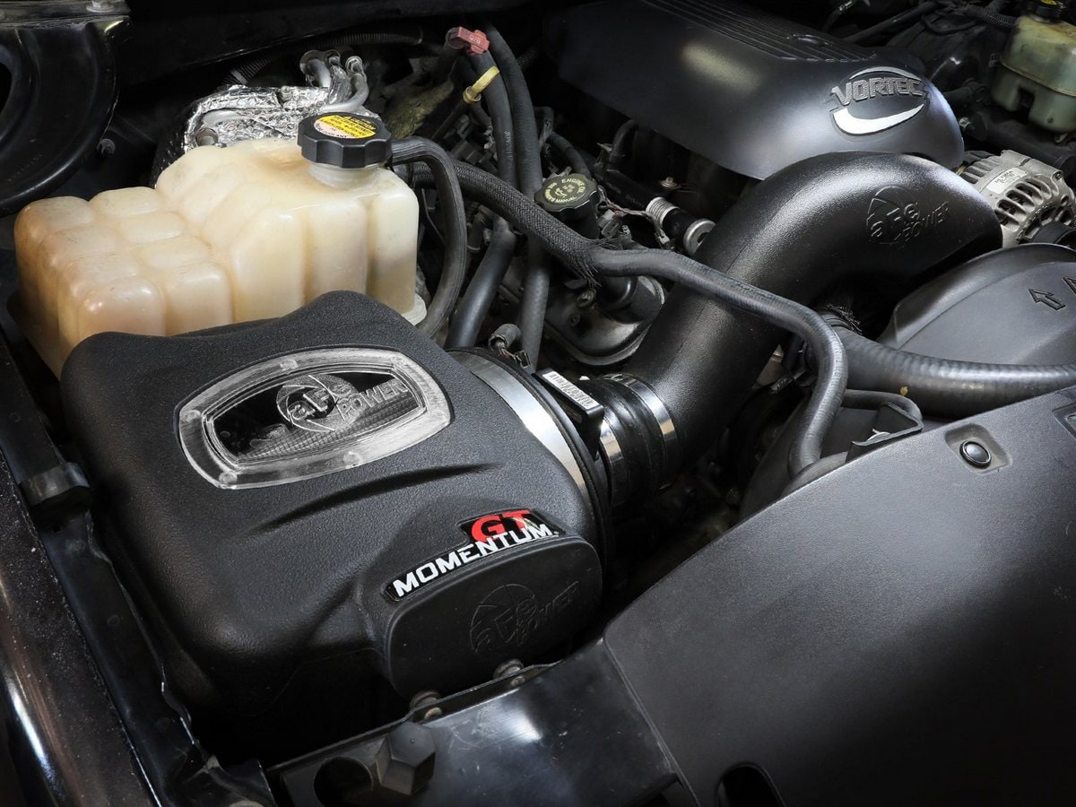 Система холодного впуска Momentum GT, с фильтром Pro DRY S для Chevrolet/GMC Trucks/SUVs 1999–2006/2007 Classic V8-4.8L/5.3L/6.0L (GMT800), AFE Power — фото 3