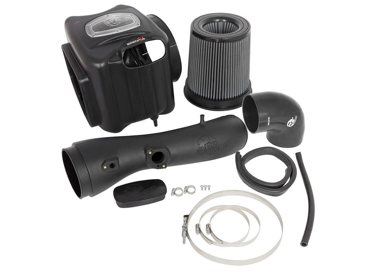 Система холодного впуска Momentum GT, с фильтром Pro DRY S для Chevrolet/GMC Silverado/Sierra 2500/3500HD 2009–2015 V8-6.0L, AFE Power — фото 3