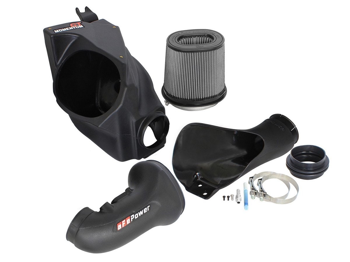 Система холодного впуска Momentum GT, с фильтром Pro DRY S для Cadillac CTS-V 2009–2015 V8-6.2L (sc), AFE Power — фото 3