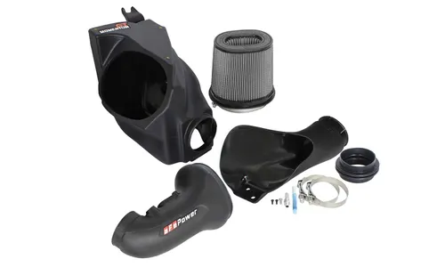 Система холодного впуска Momentum GT, с фильтром Pro DRY S для Cadillac CTS-V 2009–2015 V8-6.2L (sc), AFE Power — фото 3