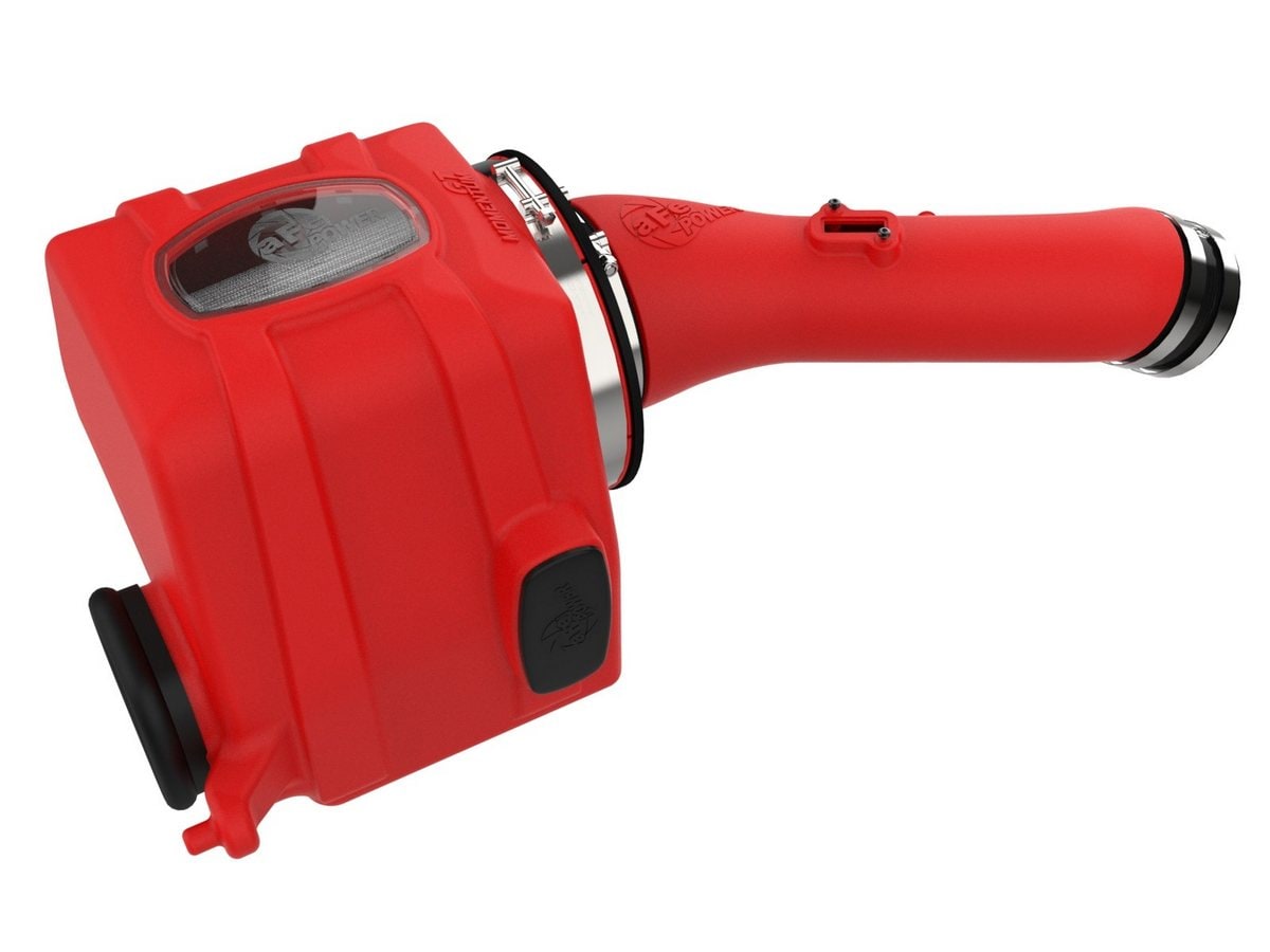 Система холодного впуска Momentum GT Red Edition, с фильтром Pro DRY S для Toyota Tundra 2007–2021/Sequoia 2008–2022 V8-4.6L/5.7L, AFE Power — фото 1