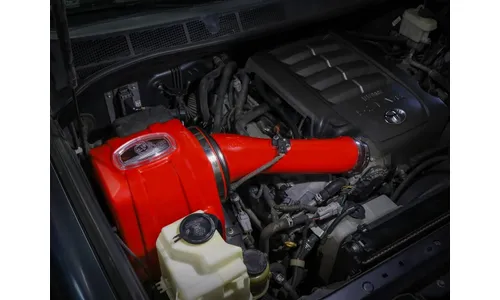 Система холодного впуска Momentum GT Red Edition, с фильтром Pro DRY S для Toyota Tundra 2007–2021/Sequoia 2008–2022 V8-4.6L/5.7L, AFE Power — фото 3
