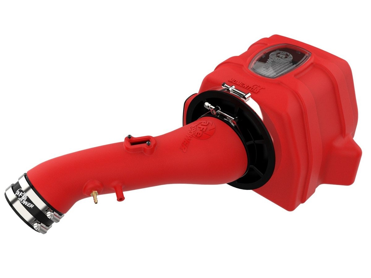 Система холодного впуска Momentum GT Red Edition, с фильтром Pro DRY S для Toyota Tundra 2007–2021/Sequoia 2008–2022 V8-4.6L/5.7L, AFE Power — фото 4
