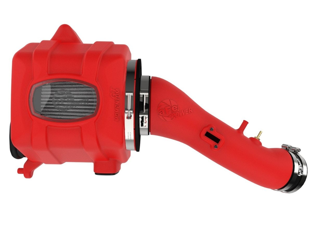 Система холодного впуска Momentum GT Red Edition, с фильтром Pro DRY S для Toyota Tundra 2007–2021/Sequoia 2008–2022 V8-4.6L/5.7L, AFE Power — фото 6