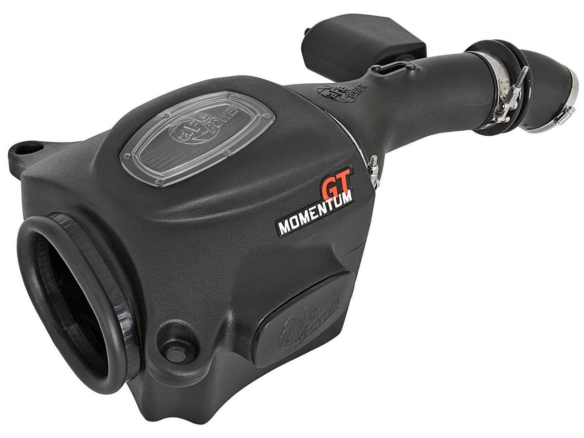 Система холодного впуска Momentum GT, с фильтром Pro DRY S для Lexus LX570/Toyota Land Cruiser (J200) 2008–2021 V8-5.7L/V8-4.6L, AFE Power — фото 1