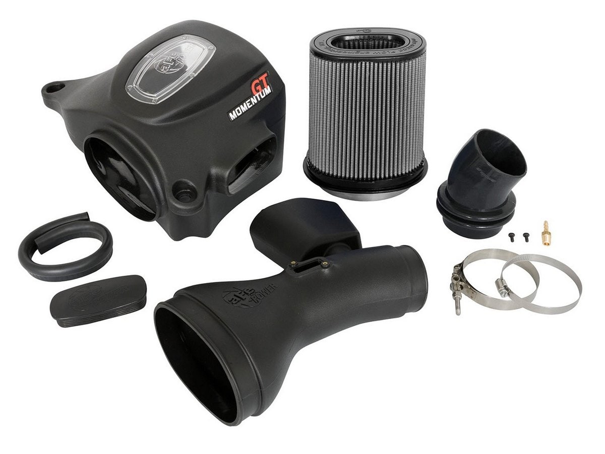 Система холодного впуска Momentum GT, с фильтром Pro DRY S для Lexus LX570/Toyota Land Cruiser (J200) 2008–2021 V8-5.7L/V8-4.6L, AFE Power — фото 3
