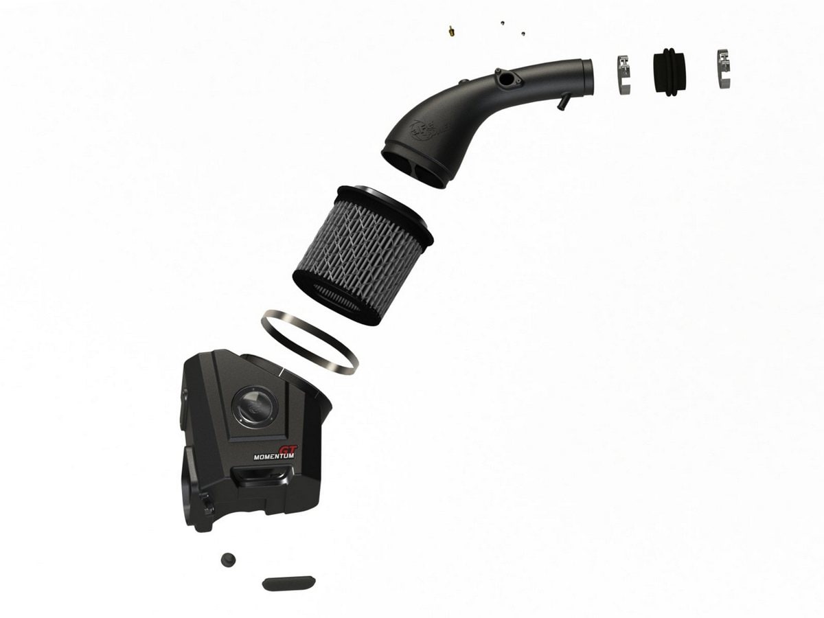 Система холодного впуска Momentum GT, с фильтром Pro DRY S для Toyota Land Cruiser (J70) 2009–2023 V6-4.0L, AFE Power — фото 2