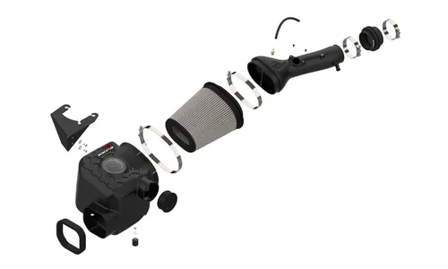 Система холодного впуска Momentum GT, с фильтром Pro DRY S для Toyota Tacoma 2012–2015 V6-4.0L, AFE Power — фото 2