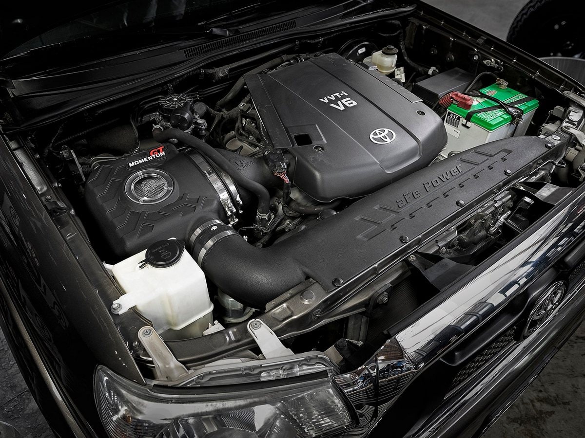 Система холодного впуска Momentum GT, с фильтром Pro DRY S для Toyota Tacoma 2012–2015 V6-4.0L, AFE Power — фото 3