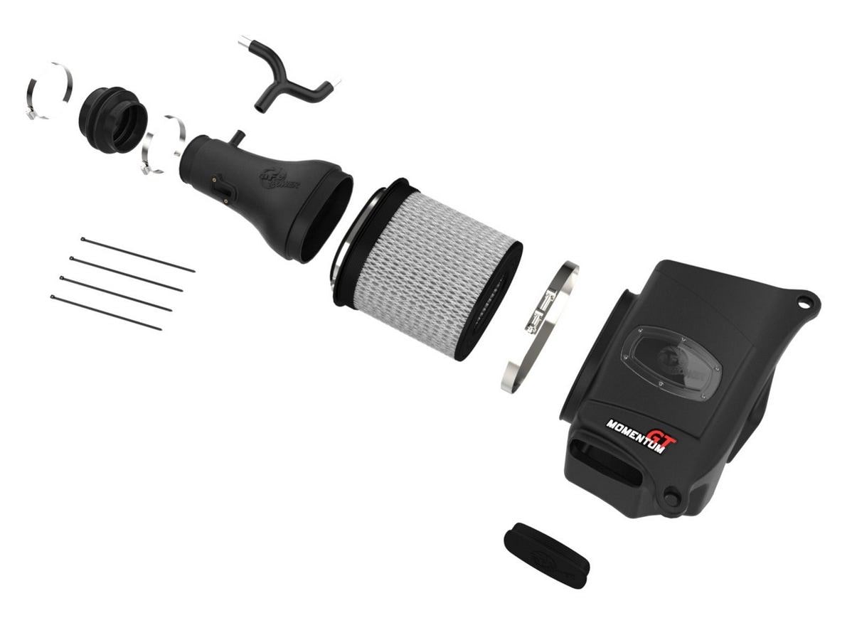 Система холодного впуска Momentum GT, с фильтром Pro DRY S для Nissan Armada 2017–2024/Nissan Patrol 2010–2024 (Y62)/Infiniti QX80 2014–2024/Infiniti QX56 2011–2013 V8-5.6L, AFE Power — фото 2